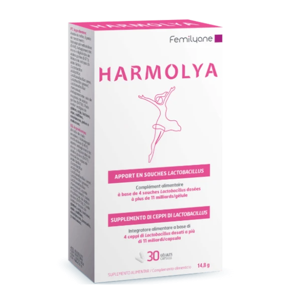 Harmolya Lactobacilos 30 Cápsulas